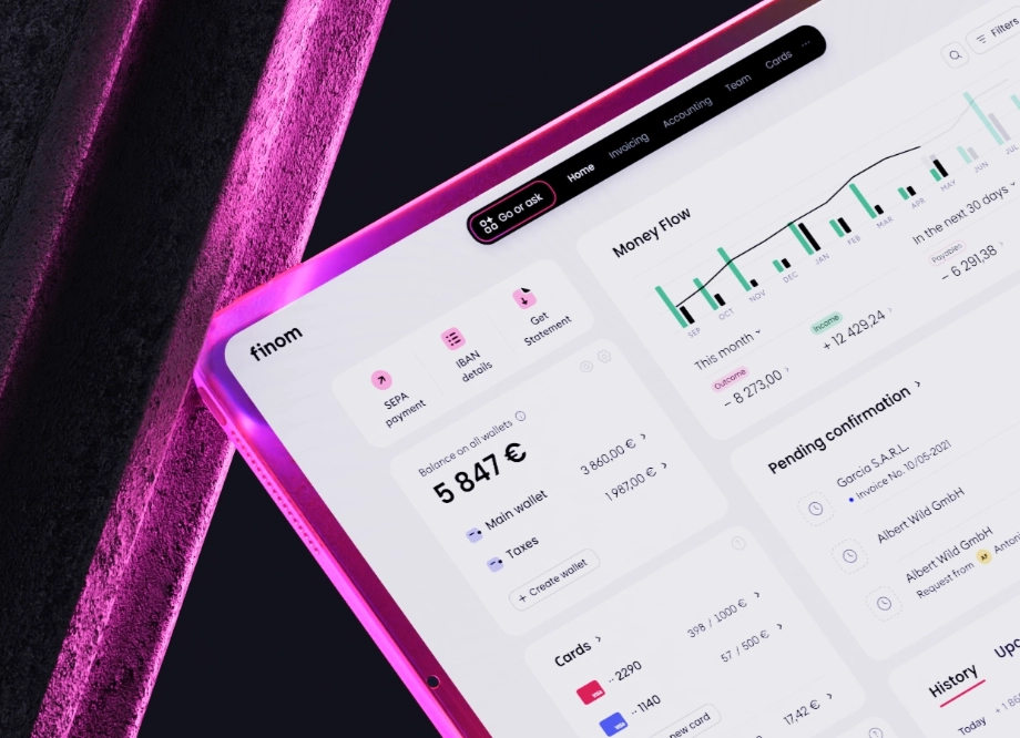 Finom rebranding logo direction 2